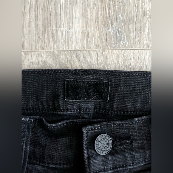 MOTHER Women’s The Stunner Zip Ankle Step Fray in Not Guilty - Size 27 - Picture 5 of 13